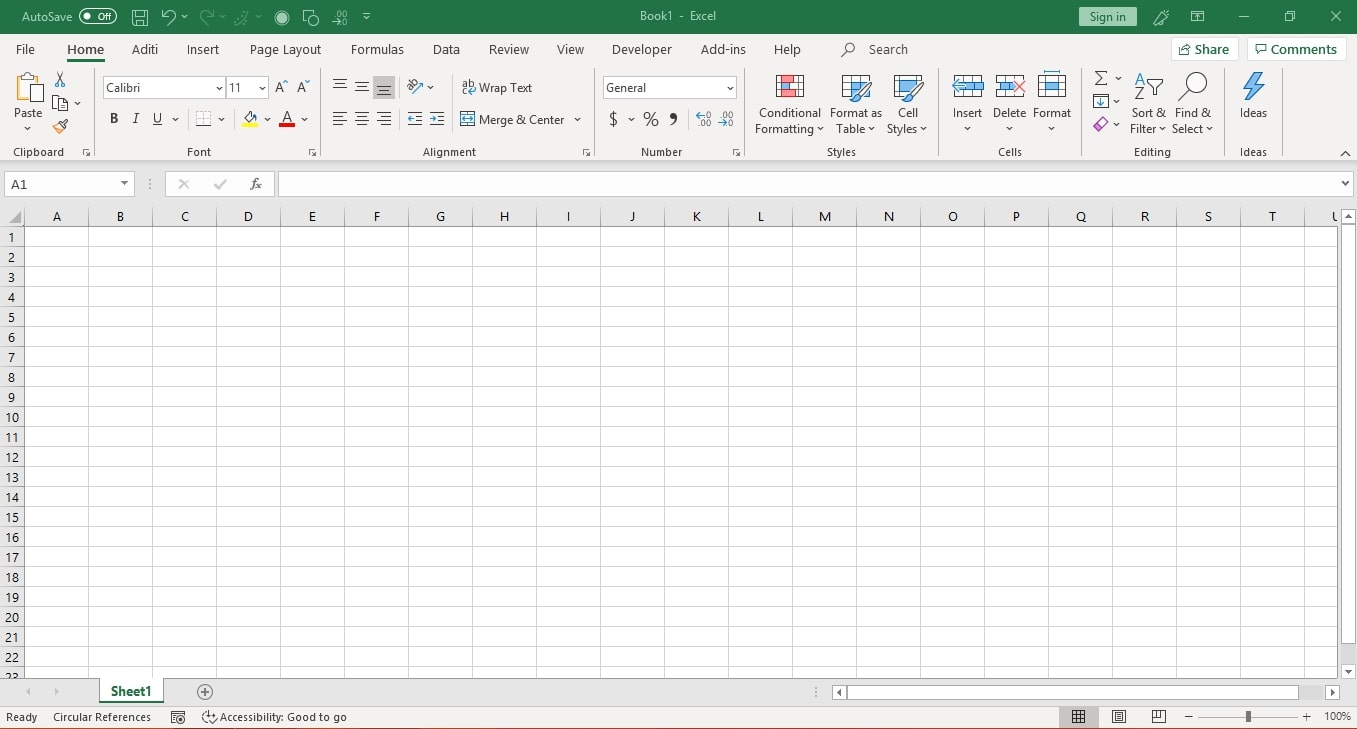 Basic Intro To Excel 1